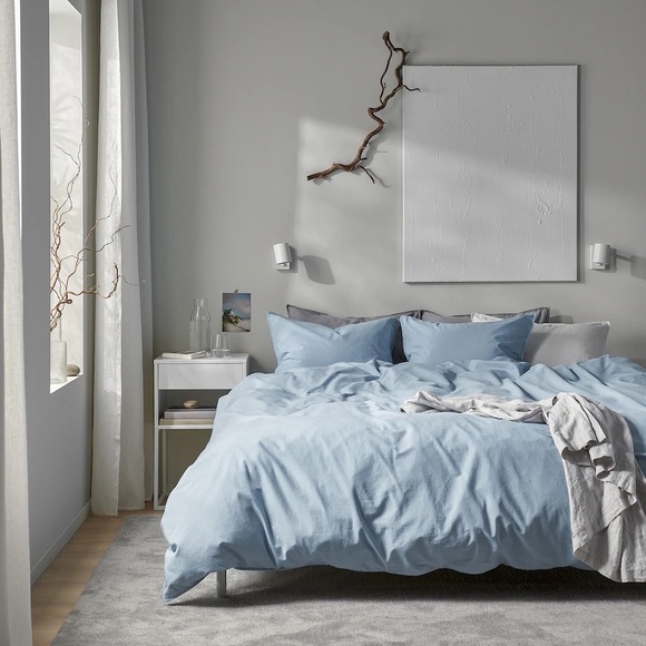 ÄNGSLILJA Duvet cover & pillowcases Full/Queen (Double)